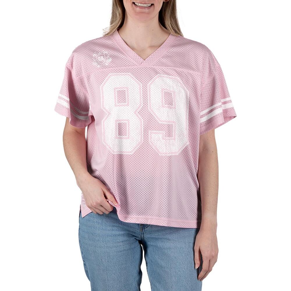 NWT State of Mine Georgia Pink State Jersey T-Shirt Women's Size Large